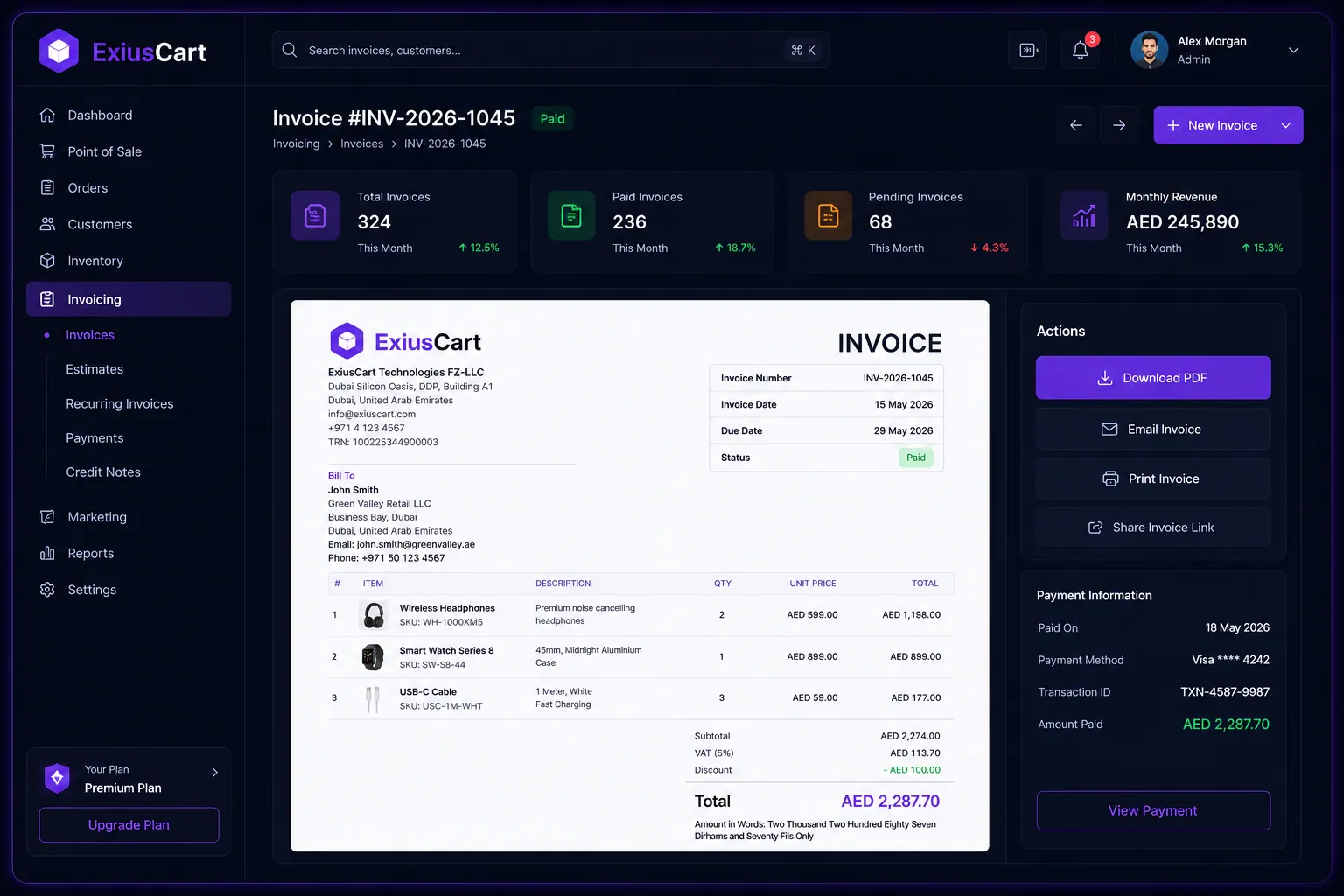Invoicing